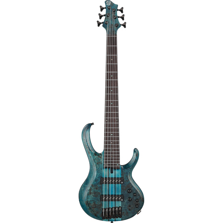 Ibanez BTB Standard Series BTB946 Electric Bass Guitar, Cosmic Blue Low Gloss