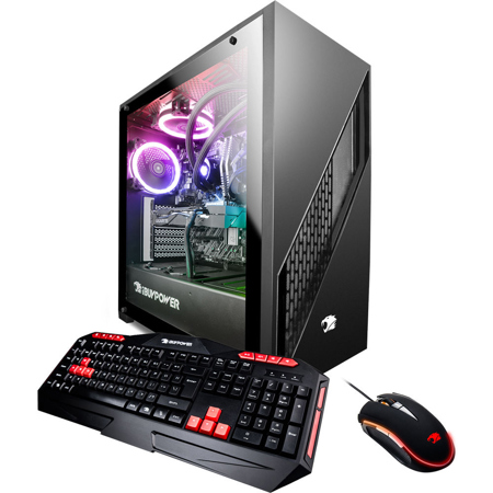 iBUYPOWER CB119I Gaming Desktop Computer Intel Core i7 9700K 3.6 GHz 16GB RAM 1TB HDD NVIDIA GeForce RTX 2070 Super 8GB Windows 10 Home