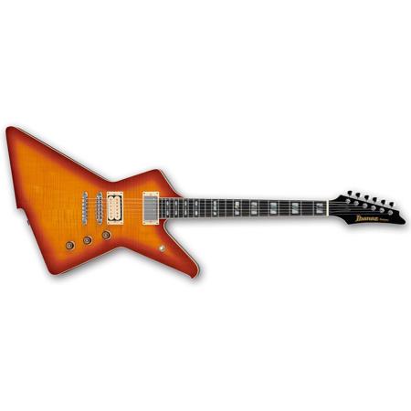 Ibanez Destroyer DT520FM Electric Guitar with Flamed Maple Top, Cherry Sunburst