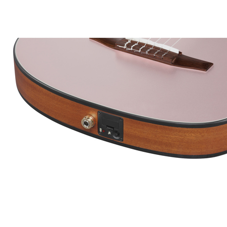 Ibanez FRH Series FRH10N Acoustic Electric Guitar, Rose Gold