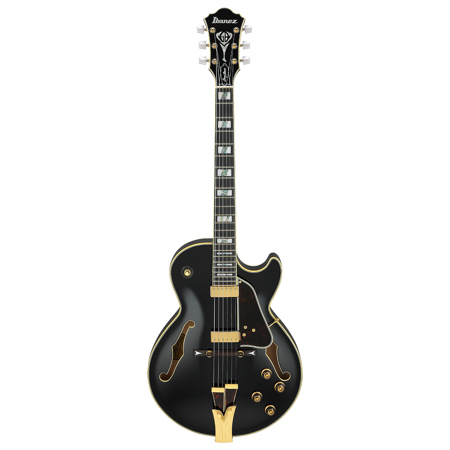 Ibanez George Benson Signature GB10 Electric Guitar with Case, Black