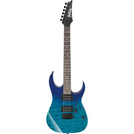 Ibanez RG Gio Series GRG120QASP Electric Guitar, Blue Gradation