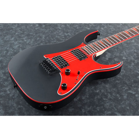 Ibanez RG Gio Series GRG131DX Electric Guitar, Black Flat GRG131DXBKF