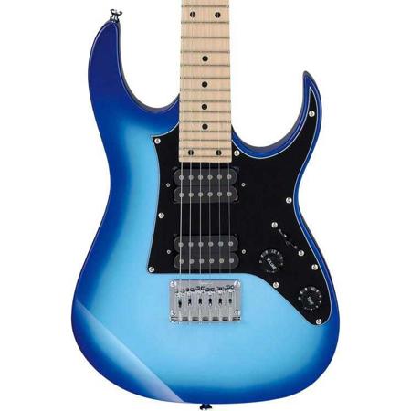 Ibanez GIO RG miKro GRGM21M 6-String Electric Guitar, 24 Frets, Maple Neck, Maple Fretboard, Blue Burst