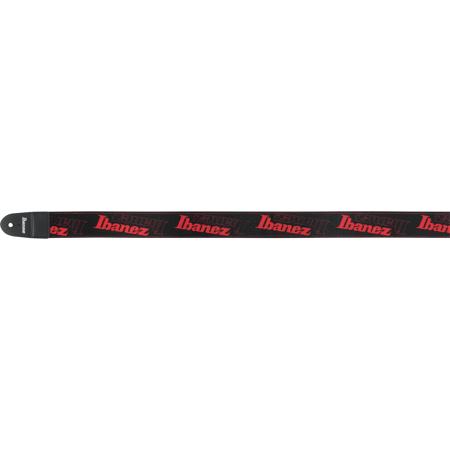 Ibanez GSD50 Design Strap for Guitar, Red