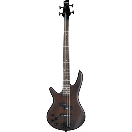 Ibanez GIO Series GSR200BL Left-Handed Electric Bass Guitar, Rosewood Fretboard, Walnut Flat