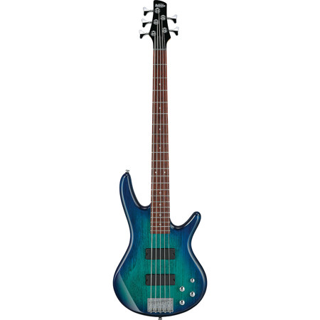 Ibanez SR Gio Series GSR205 5-String Electric Bass Guitar, Blue Moon Burst