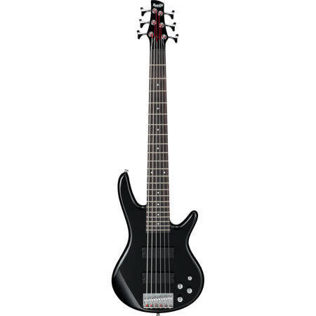 Ibanez GIO Series GSR206 Electric Bass Guitar, Rosewood Fretboard, Black