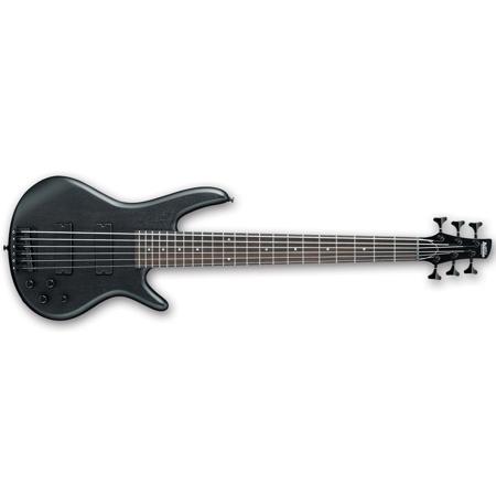Ibanez GIO Series GSR206B 6 String Electric Bass Guitar, Weathered Black