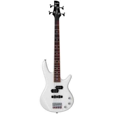 Ibanez miKro Series GSRM20 Electric Bass Guitar, Pearl White