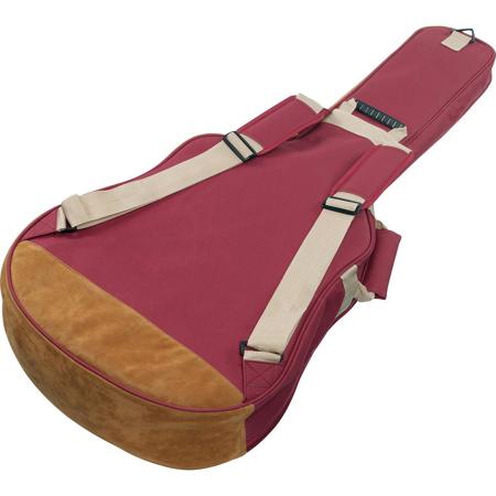 Ibanez IAB541 POWERPAD Designer Collection Gig Bag for Acoustic Guitar, Wine Red