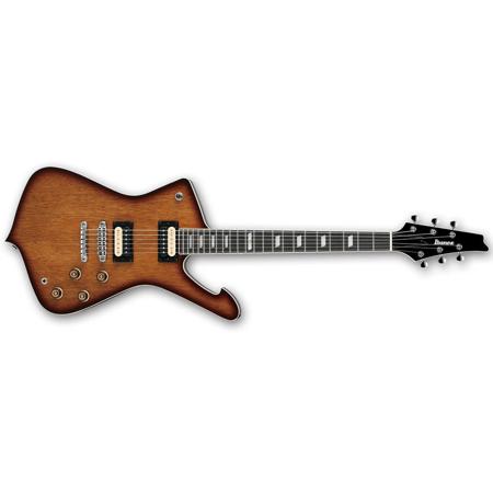 Ibanez Iceman Series IC520 Electric Guitar, Vintage Brown Sunburst