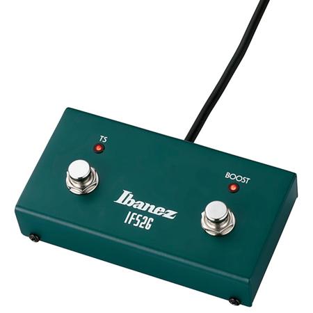 Ibanez IFS2G 2 Button Footswitch for TSA15H, TSA15 and TSA30 Amplifier, Green