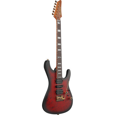 ギター ichigo Ibanez Kiko Loureiro Signature KIKO300 Electric Guitar, Ruby Red