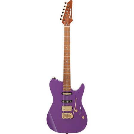 Ibanez Lari Basilio LB1 Electric Guitar,S-TECH WOOD Roasted Birdseye Maple,Viole