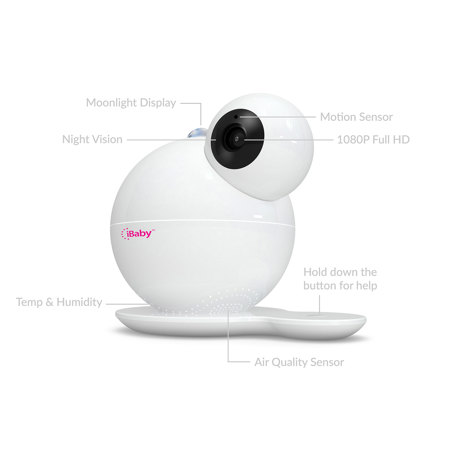 高性能見守りカメラ【IBaby Care】Monitor M7 Lite Amazon.com: iBaby Smart WiFi Baby Monitor, 1080P Full HD