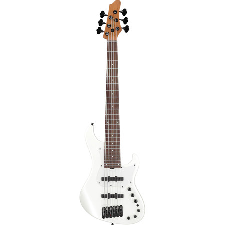 Ibanez MDM Mode Series MDM1006 Electric Bass Guitar, Pearl White
