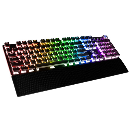 iBUYPOWER MEK 3 LT RGB Mechanical Gaming Keyboard, Clicky Blue Switches