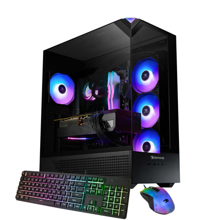 iBUYPOWER Element Liquid Cooled Gaming, R7 9850X3D, 32GB, 1TB SSD,RX 9070XT,W11H