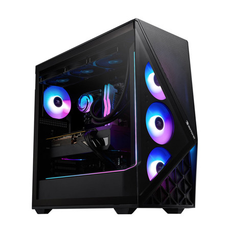 iBUYPOWER Slate Gaming, R9 7900X, 32GB, 2TB SSD, RX 9060 XT, W11H