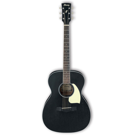 Ibanez PC14 6 String Performance Acoustic Guitar, Weathered Black Open Pore
