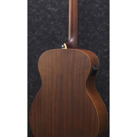 Ibanez Acoustic Basses Series PCBE12MH Acoustic-Electric Guitar with Mahogany Top, Back and Sides, 20 Frets, Maple Neck, Rosewood Fretboard, Open Pore Natural