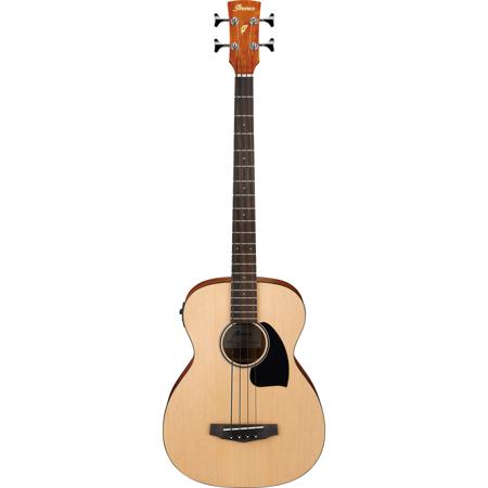 Ibanez Performance Series Acoustic Electric Bass Guitar, Laurel Fretboard, Open Pore Natural