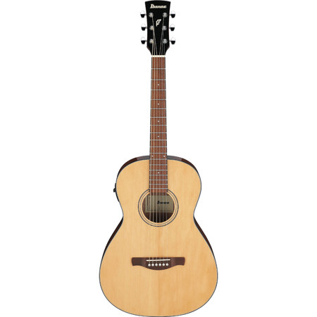 Ibanez PF Series PN50TKE Acoustic Electric Guitar, Natural/Dark Brown Sunburst