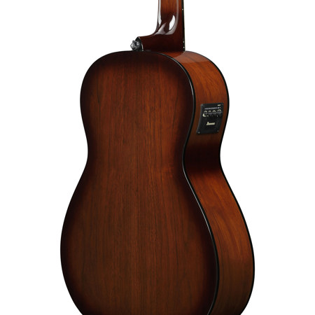 Ibanez PF Series PN50TKE Acoustic Electric Guitar, Natural/Dark