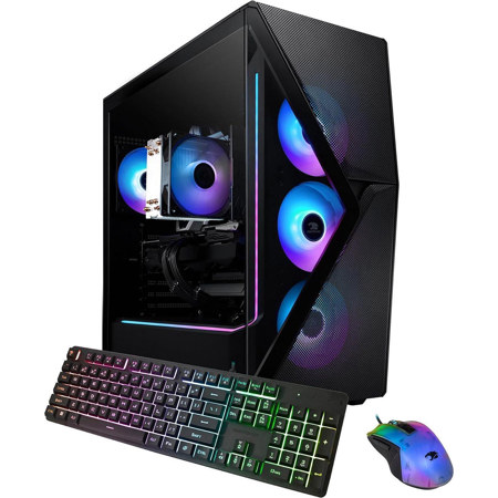 iBUYPOWER SMI9N57T01 Liquid Cooled Gaming Desktop Computer, Intel Core Ultra 9 285 2.5GHz, 32GB RAM, 2TB SSD, NVIDIA GeForce RTX 5070 Ti 16GB, Windows 11 Home, Black