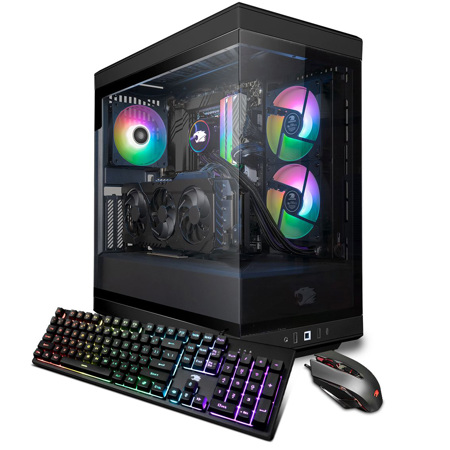 iBUYPOWER Y40314i Gaming, i9-13900KF, 32GB, 1TB SSD+1TB HDD, RTX 4070 Ti, W11H