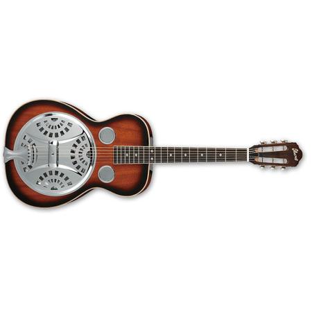 Ibanez Resonator Series RA200 Acoustic Guitar, Brown Sunburst High Gloss