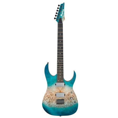 Ibanez RG Premium RG1121PB Electric Guitar, Ebony Fretboard,Caribbean Islet Flat