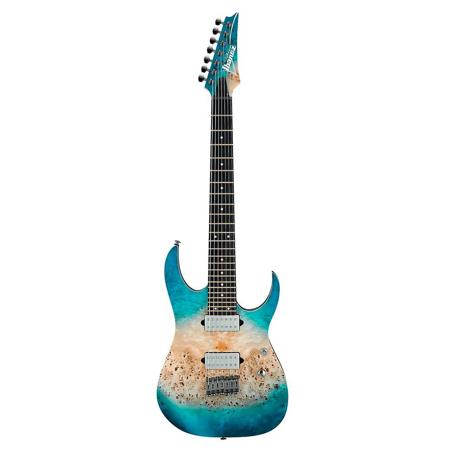 Ibanez RG Premium RG1127PBFX 7-String Electric Guitar, Caribbean Islet Flat
