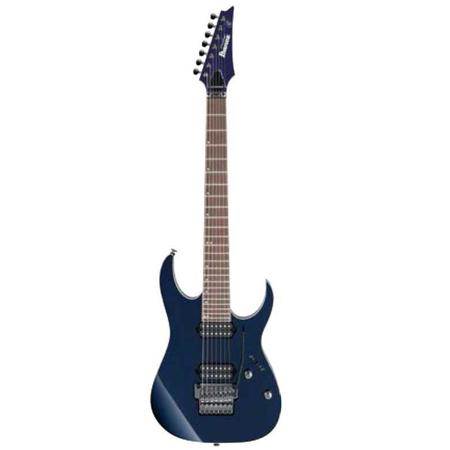 Ibanez RG Prestige RG2027XL 7-String Electric Guitar with Case, Dark Tide Blue