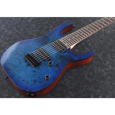 Ibanez RG7421PB 【7弦】 Ibanez RG Series RG7421PB 7-String Electric Guitar, Sapphire