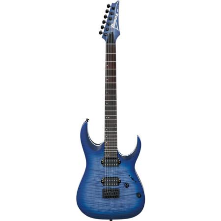 Ibanez RGA Standard RGA42FM Electric Guitar, Blue Lagoon Burst Flat