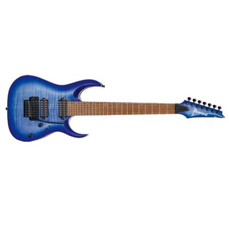 Ibanez RGA Standard RGA7420FM 7-String Electric Guitar, Blue Lagoon Burst Flat