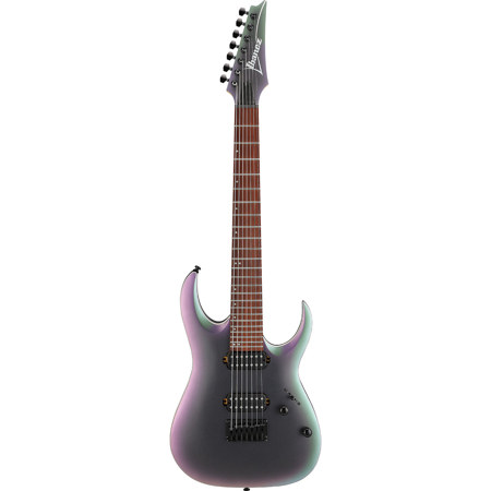Ibanez RG Series RGA742EX 7-String Electric Guitar, Black Aurora Burst Matte