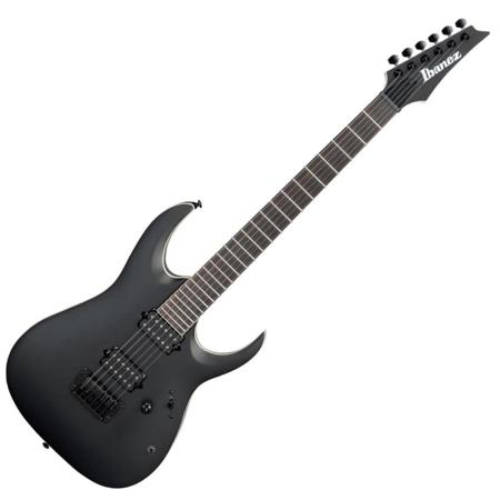 Ibanez RGAIR6 Iron Label Electric Guitar, Black Flat