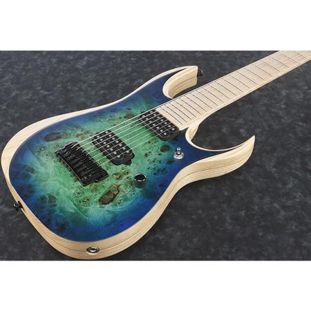 Ibanez RGD Iron Label RGDIX7MPB 7-String Electric Guitar, Surreal Blue Burst