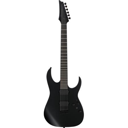 Ibanez Iron Label RGRTB621 Black Flat guitare électrique