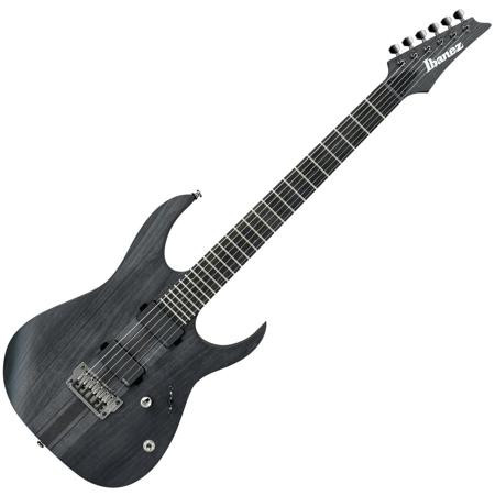 Ibanez RGIT20FE Iron Label 6 String Electric Guitar 24 Frets Nitro Wizard 7 Piece Neck EMG 60 Active Pickup Ebony Fretboard Gibraltar Standard II