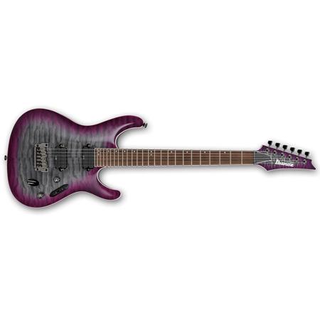 Ibanez S Prestige Series S5521Q Electric Guitar 24 Frets Super Wizard HP 5 Piece Maple Walnut Neck Passive Pickup Bound Rosewood Fretboard