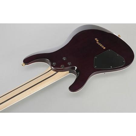 Ibanez S Prestige S5527QFX 7-String Electric Guitar, Dark Purple