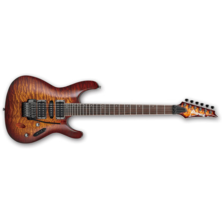 Ibanez S Standard Series S670QM Electric Guitar, Dragon Eye