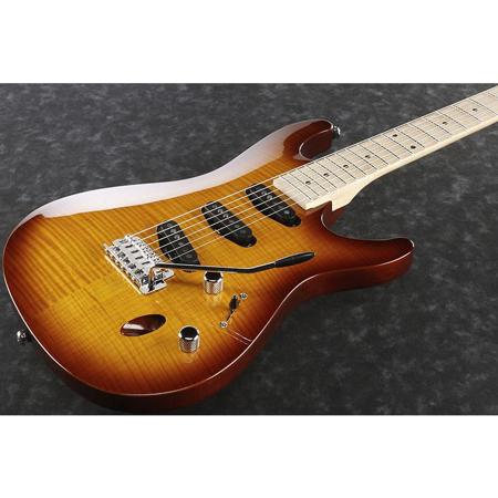 Ibanez SA Series SA130MFM Electric Guitar, Brown Burst