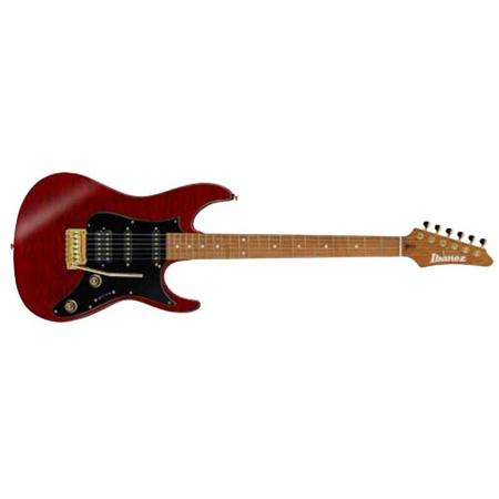 Ibanez Scott LePage Signature Electric Guitar with Bag, Transparent Red Matte