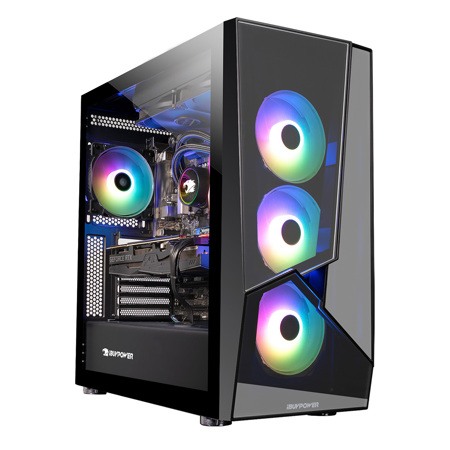iBUYPOWER SlateMR 294i Liquid Cooling Gaming Desktop Computer, Intel Core i9-11900KF 3.5GHz, 16GB RAM, 1TB SSD, NVIDIA GeForce RTX 3070 Ti 8GB, Windows 10 Home