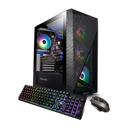 iBUYPOWER SlateMesh I7N46T01 Liquid Gaming, i7-12700F, 32GB,2TB,RTX 4060 Ti,W11H